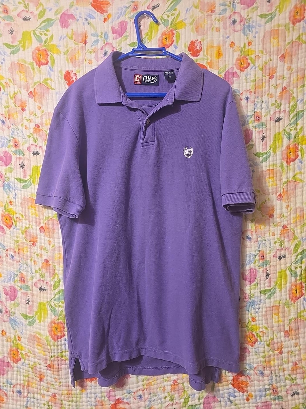 Chaps Men’s Lavender Polo Shirt
